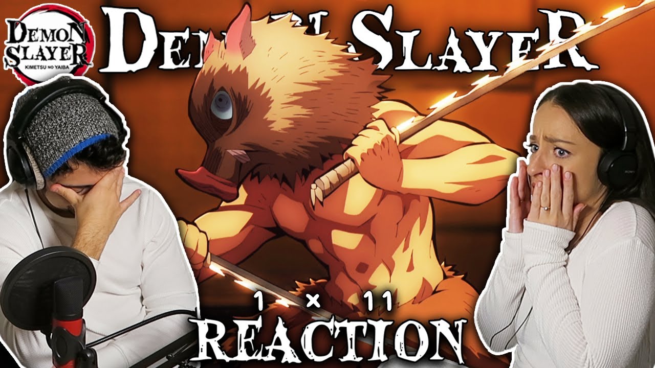 WHO IS THIS?! Demon Slayer 1x11 REACTION! | 