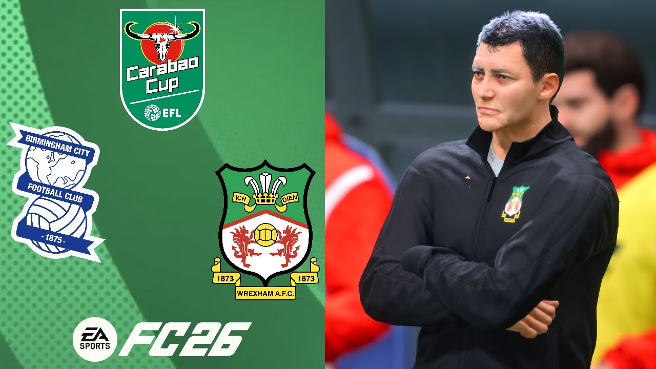 CARABAO CRASH | FC 26 Wrexham Manager Career EP4 | Carabao Cup