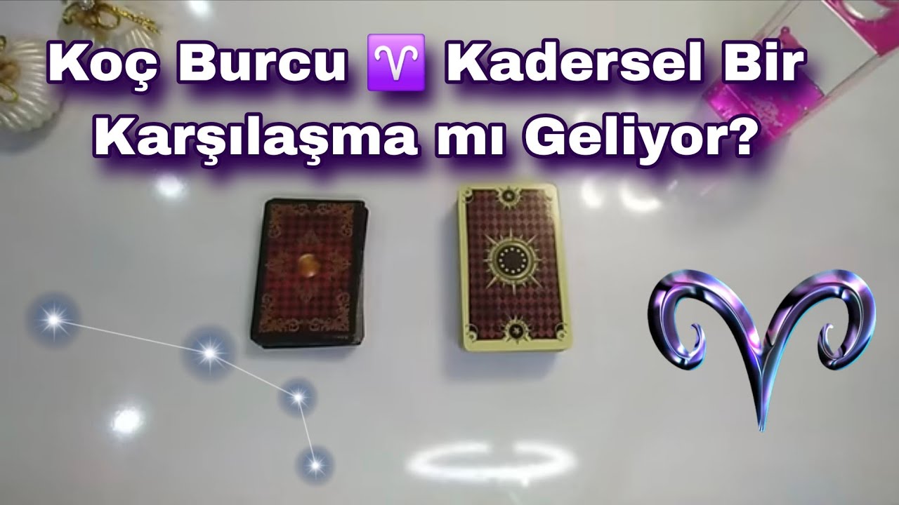 Koç Burcu ♈ Kadersel Bir Karşılaşma mı Geliyor? #tarotfalı #tarot #koçburcu #aşkfalı #kahvefalı 