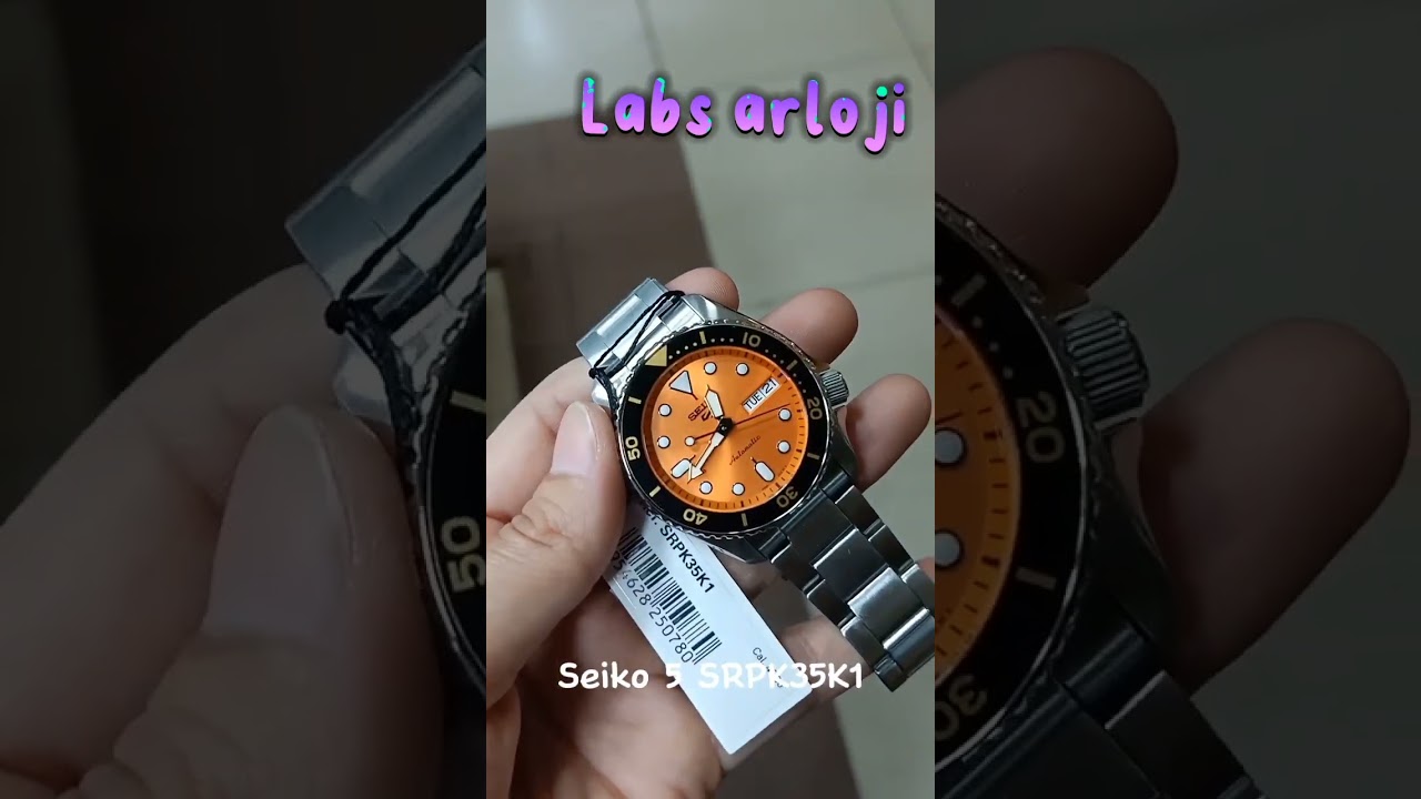 Jam Tangan Seiko 5 Sports SRPK35K1 SKX Mid-Sized SRPK35 Original  #shortvideo #jamtangan #shorts