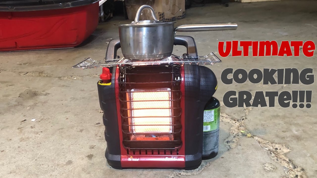 Ultimate Buddy Heater Cooking Grate !!!   #mrheater  #sonnenburgoutdoors