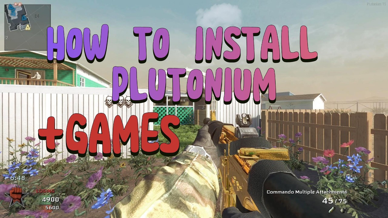 How to get WAW, BO1, BO2, MW3 for free with plutonium