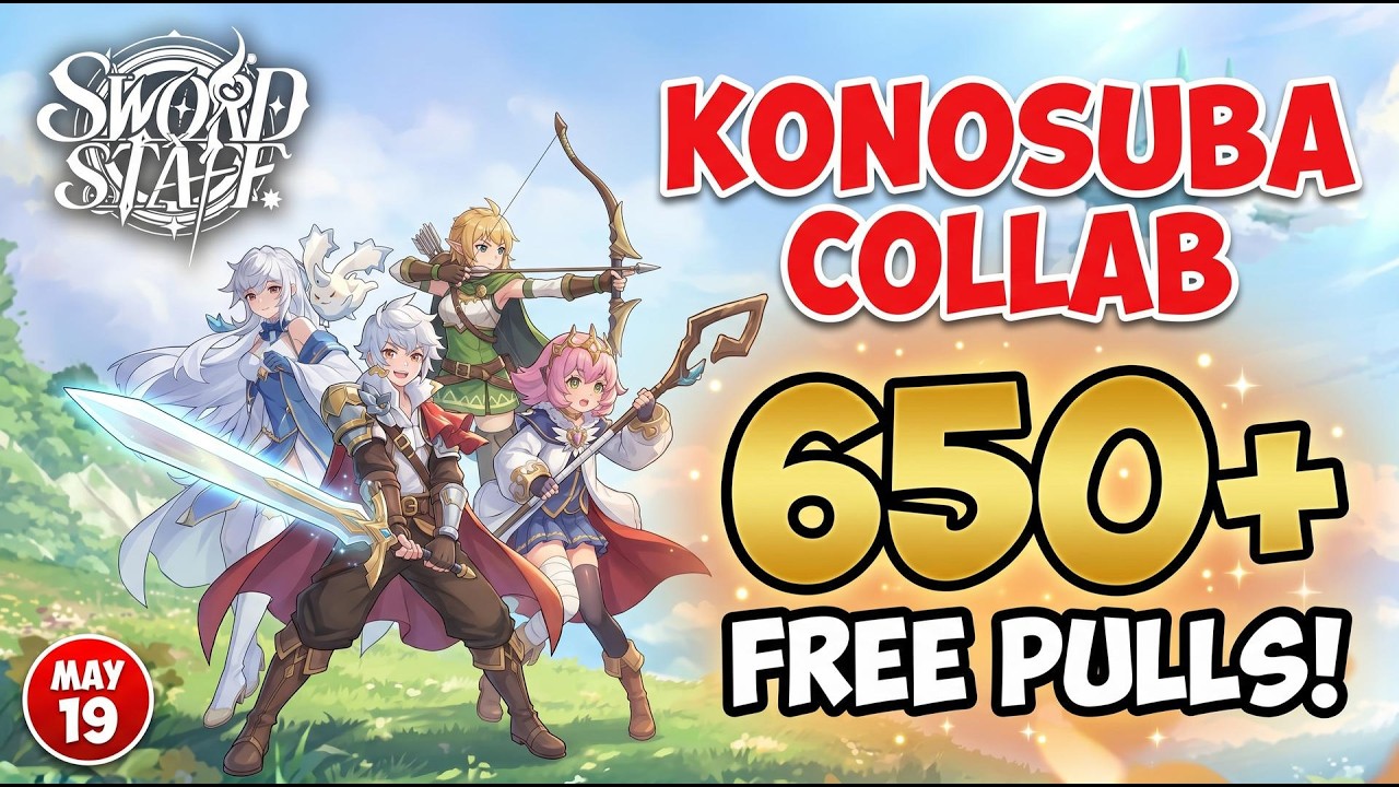 Nowa gra Gacha, kt&oacute;rą MUSISZ wypr&oacute;bować (Sword X Staff)