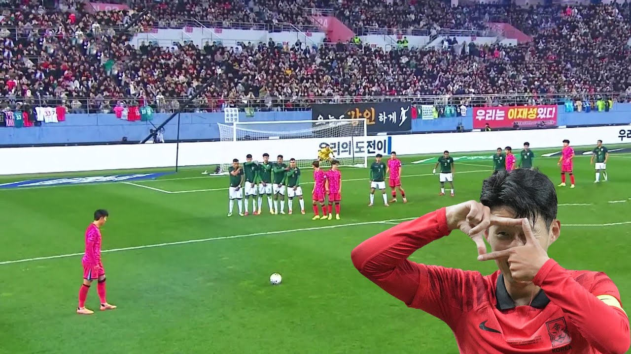 Son Heung-min 8 Crazy Freekicks