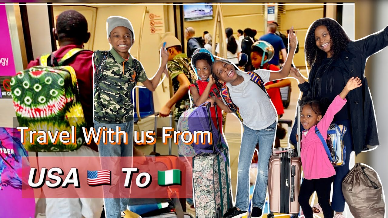 Переезжайте с нами из США 🇺🇸 в Нигерию 🇳🇬 | Idowufamilyvlog |