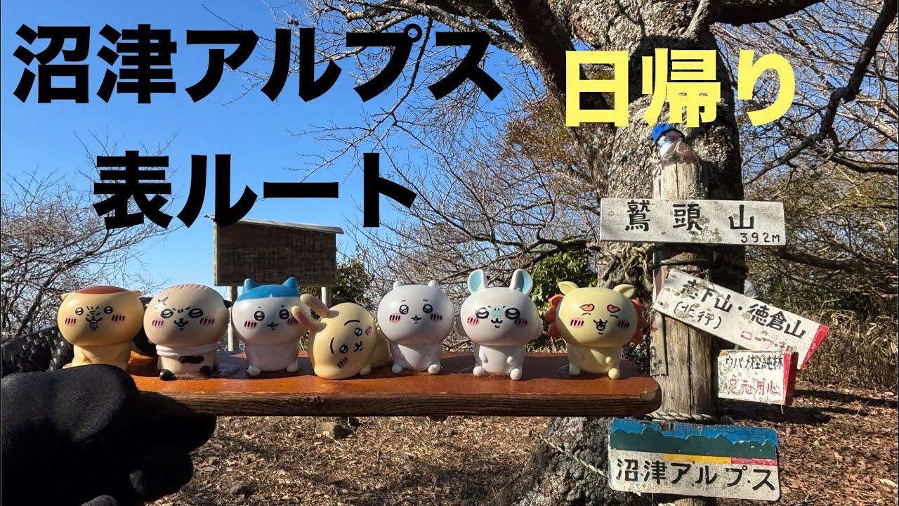 沼津アルプス日帰り  鷲頭山