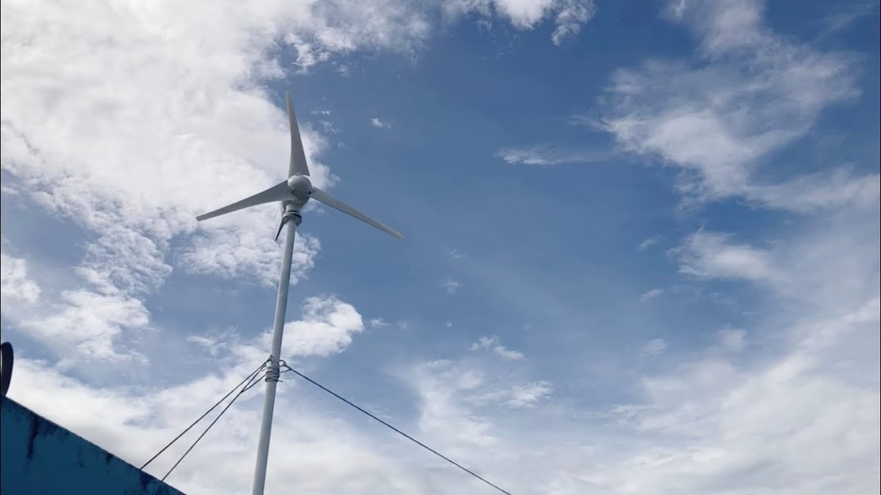 Điện gi&oacute; trục ngang gia đ&igrave;nh| horizontal axis wind power