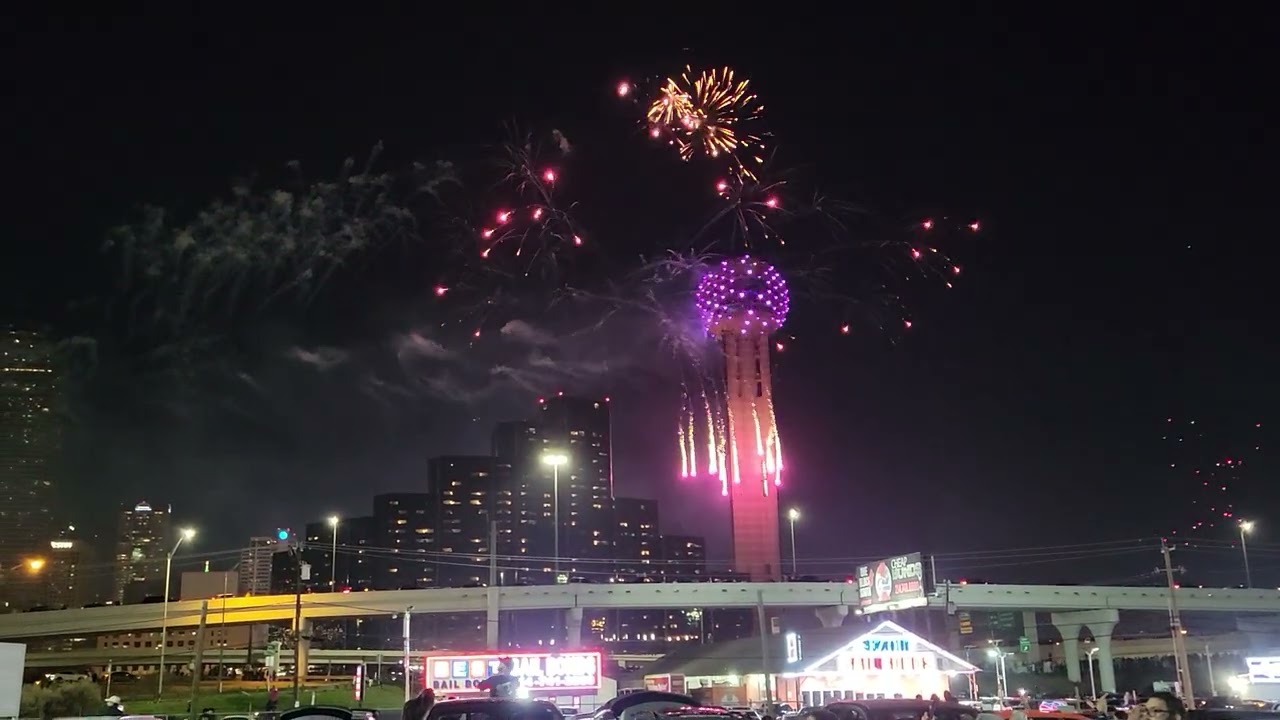 2026 new year in Dallas Texas