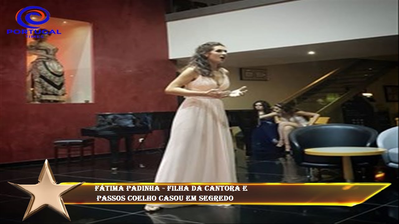 Fátima Padinha - Filha da cantora e  Passos Coelho casou em segredo