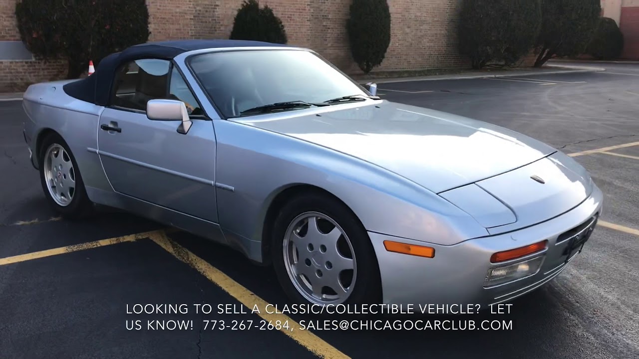 [SOLD]  1990 Porsche 944 S2 Cabriolet For Sale