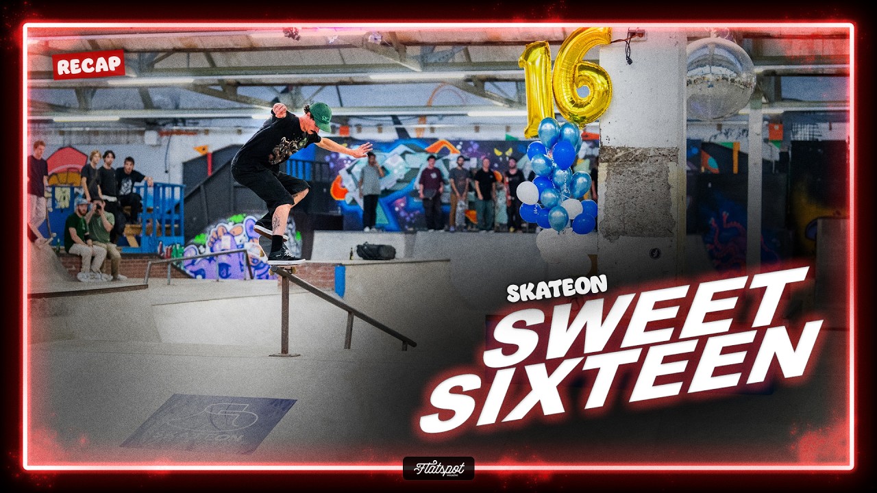 SkateOn Sweet 16 at Waalhalla Skatepark &ndash; &euro;1000 Cash For Trick session!