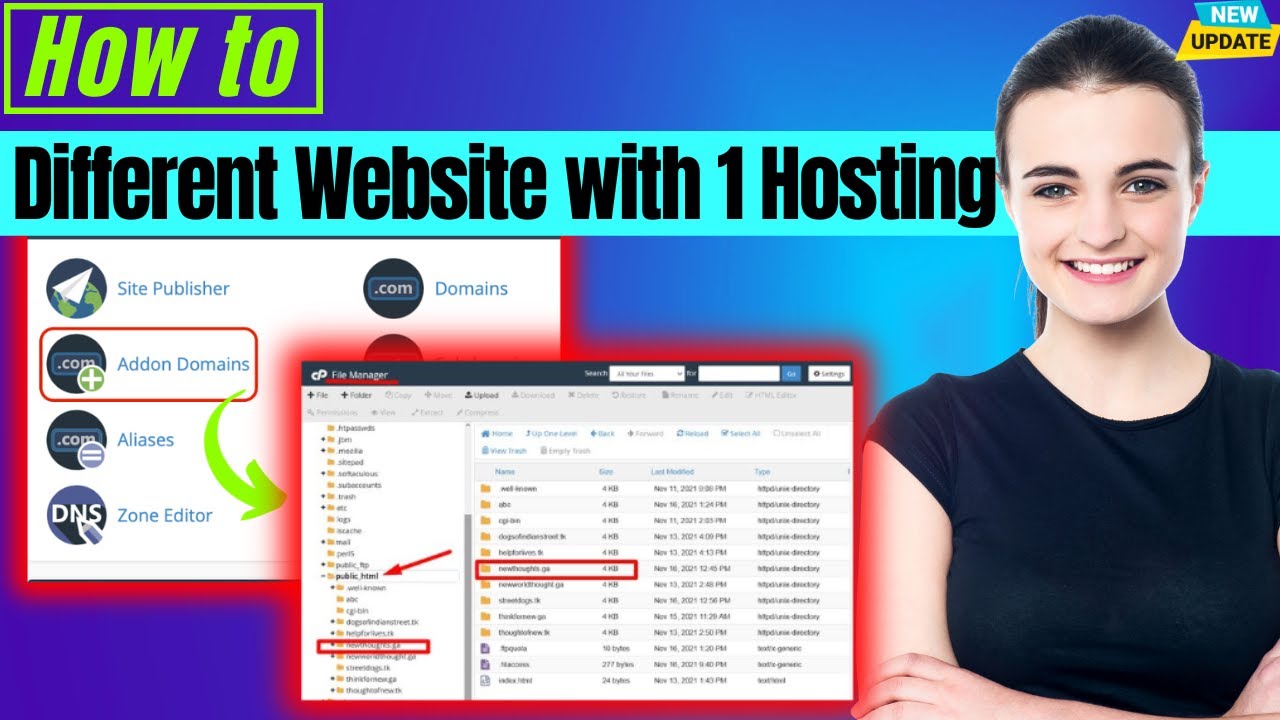 How to add multiple domain website with one hosting 2026 | Host Multi website