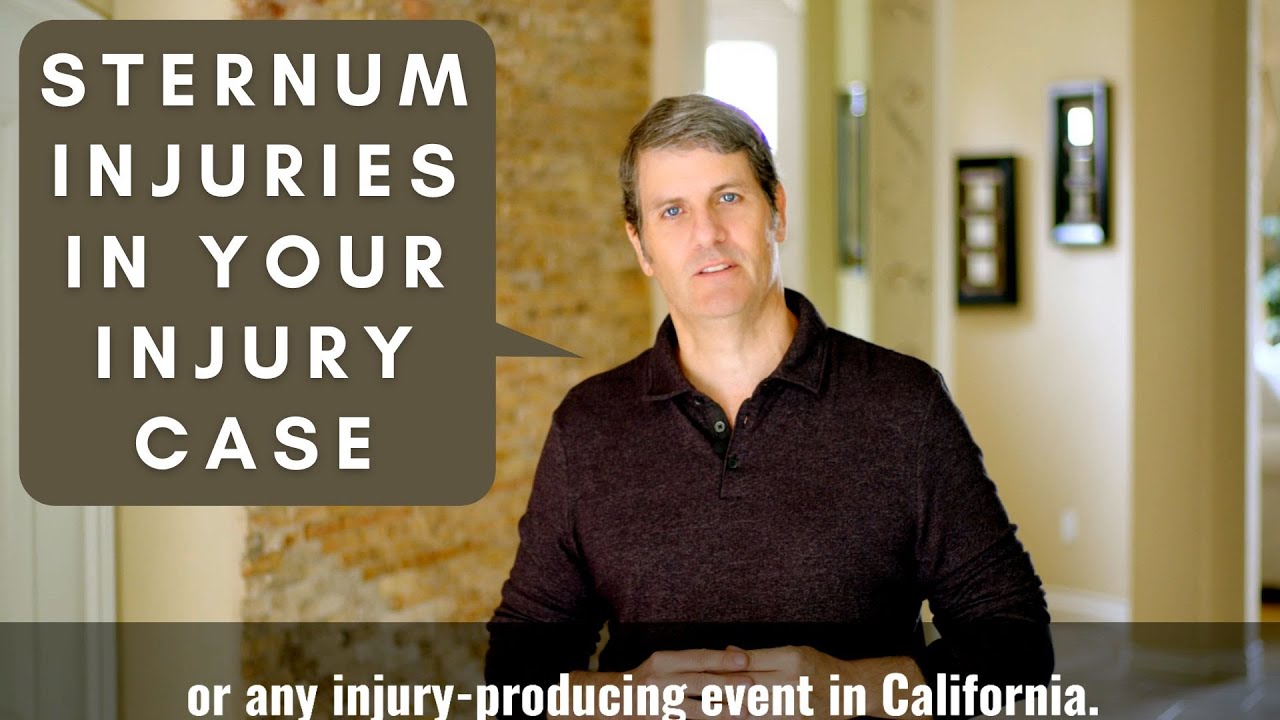 Sternum Injuries in Your Car Collision Personal Injury Case!