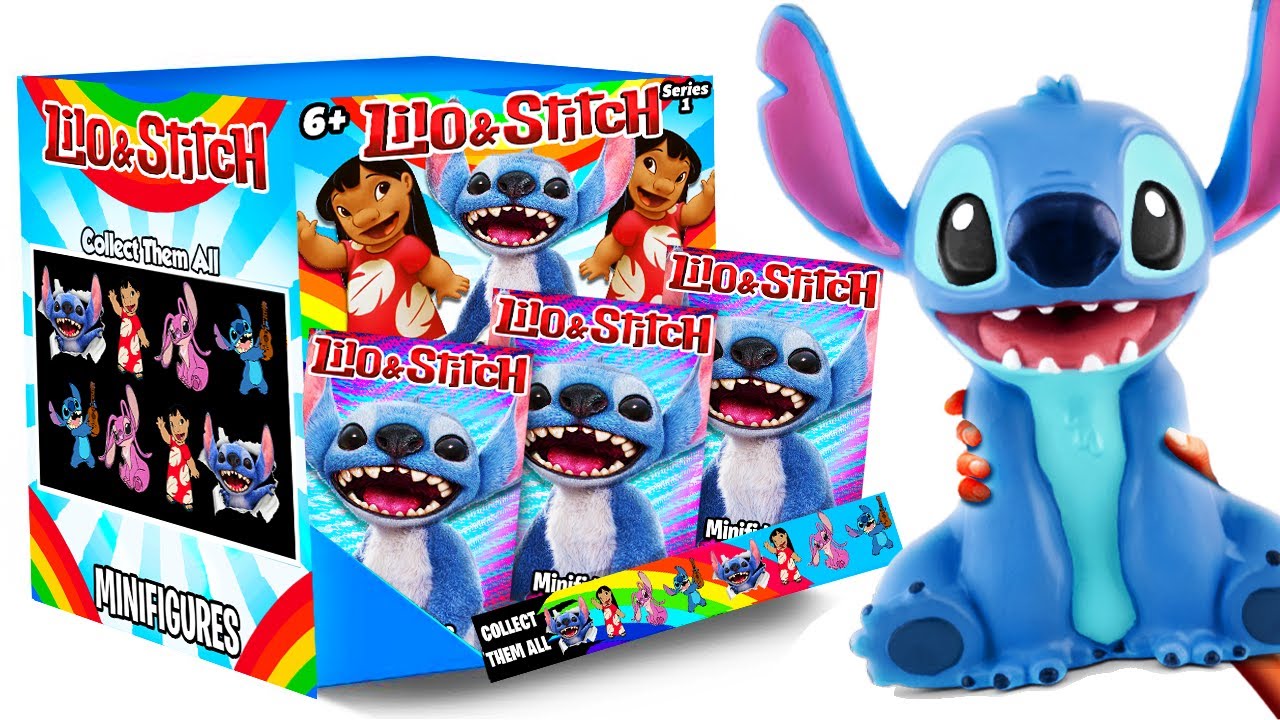 The LARGEST Lilo & Stitch MYSTERY BOX! NEW STITCH and ANGEL Love, Lilo STITCH EXE Minifigures!