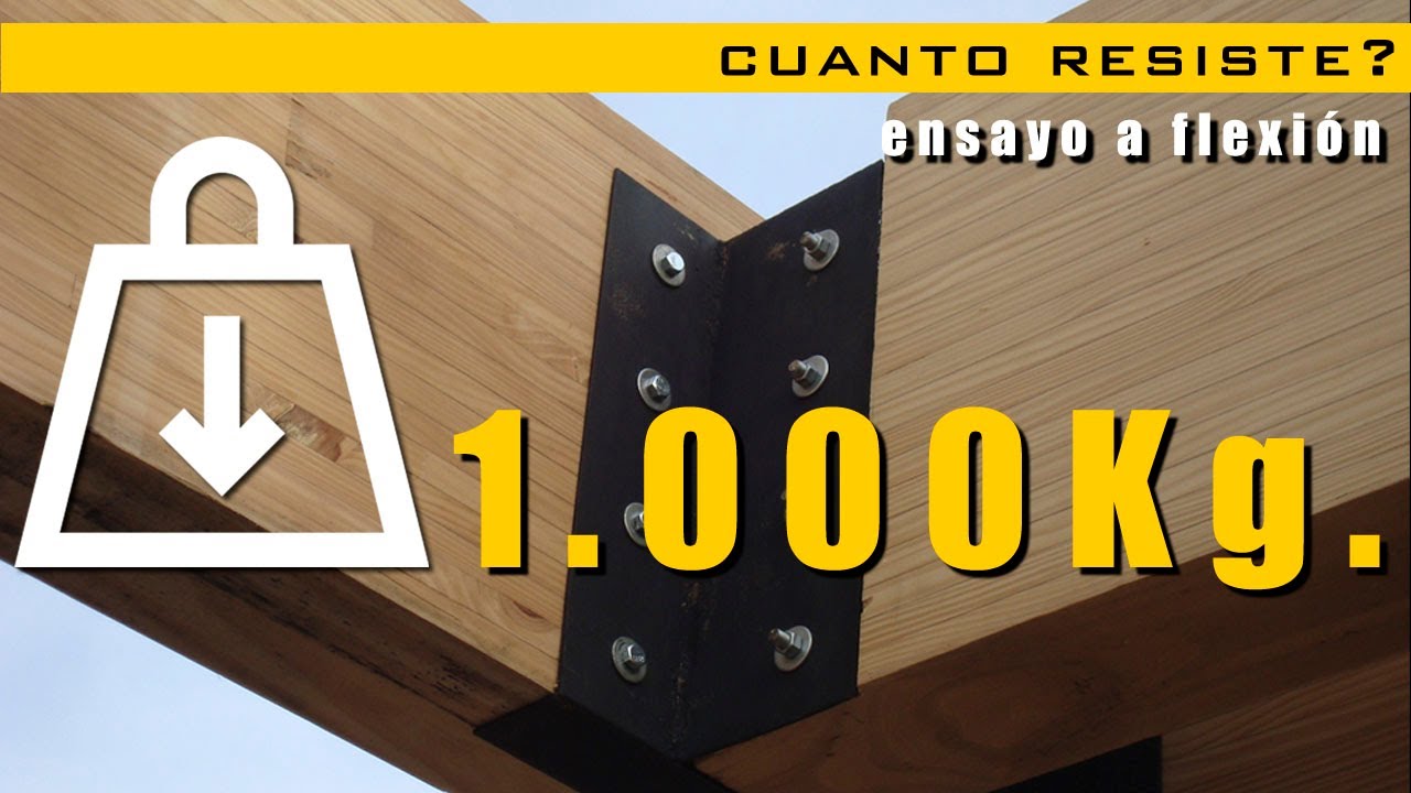 Cuanto resiste una viga de madera