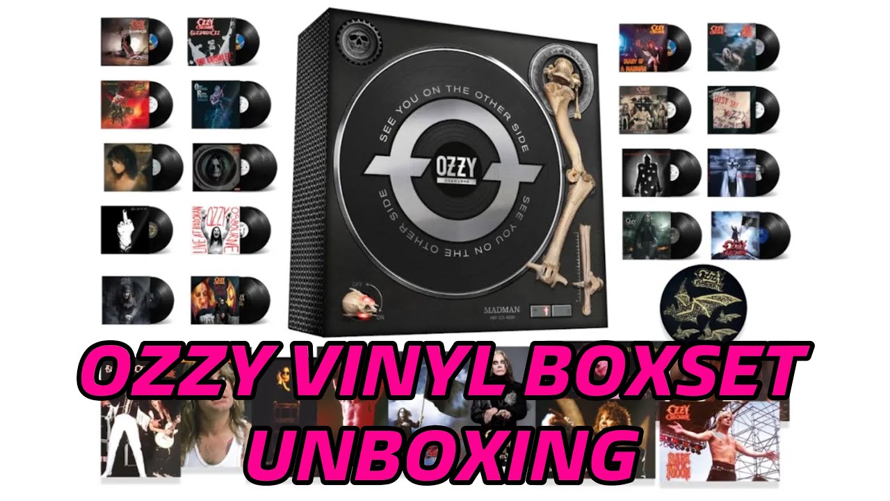 Ozzy Osbourne - See You On The Other Side V2.0 Deluxe Vinyl Boxset #750/2000 Unboxing