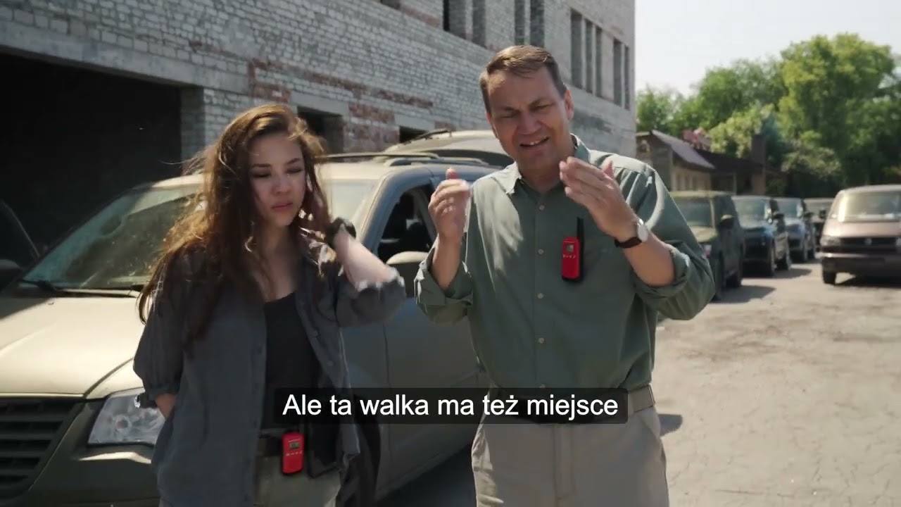 Część 7: W Kramatorsku z Ministrem Radkiem Sikorskim