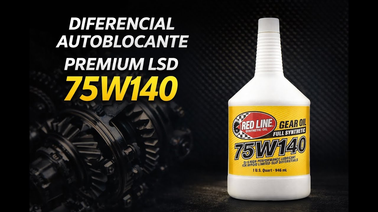 Red Line 75W-140 LS Desmenuzado | Pruebas de Laboratorio