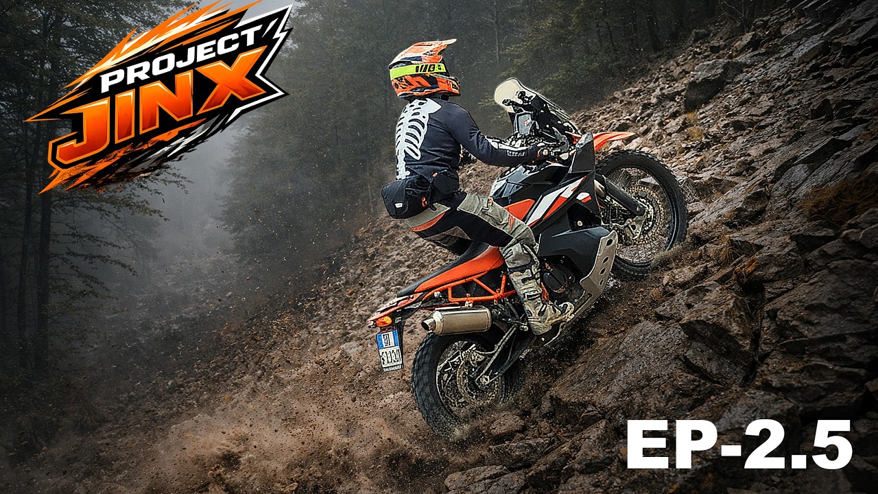 Assetto Andreani/ Öhlins MESSO ALLA FRUSTA: KTM 890ADVR HRD TEST OFFROAD