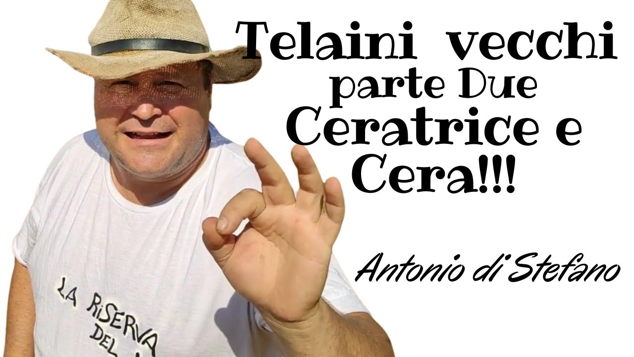Telaini Vecchi Parte 2 Ceratrice e Cera Cosa ci possiamo Fare?