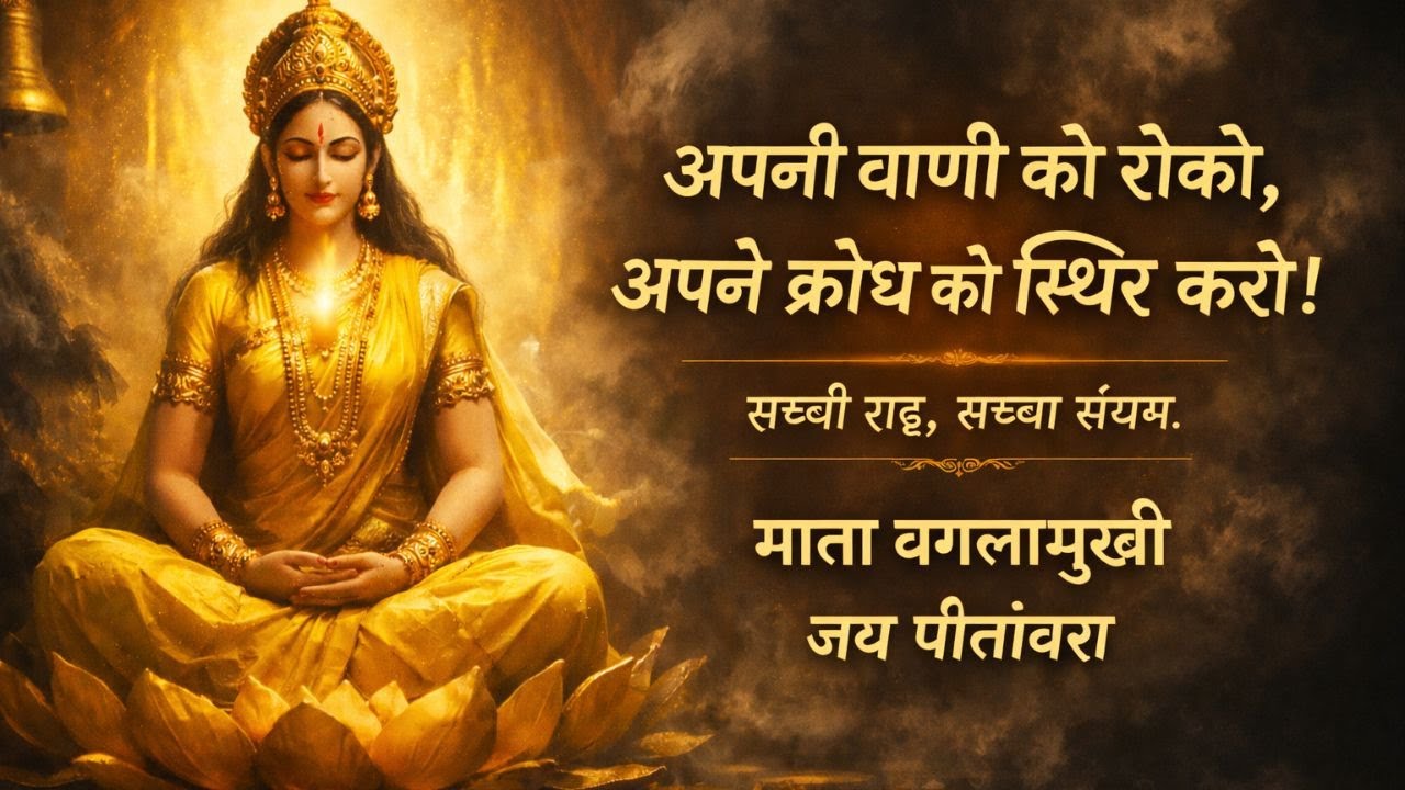 माता बगलामुखी का रहस्य | जो वाणी और क्रोध को जीत ले, वही अजेय है!#positivevibes #MantraShakti