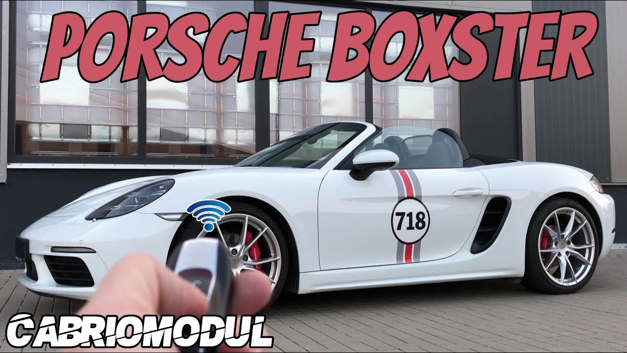 Cabriomodul, Dachmodul, Verdeckmodul - XCar-Style passend f&uuml;r Porsche Boxster 981, 718 AIO S