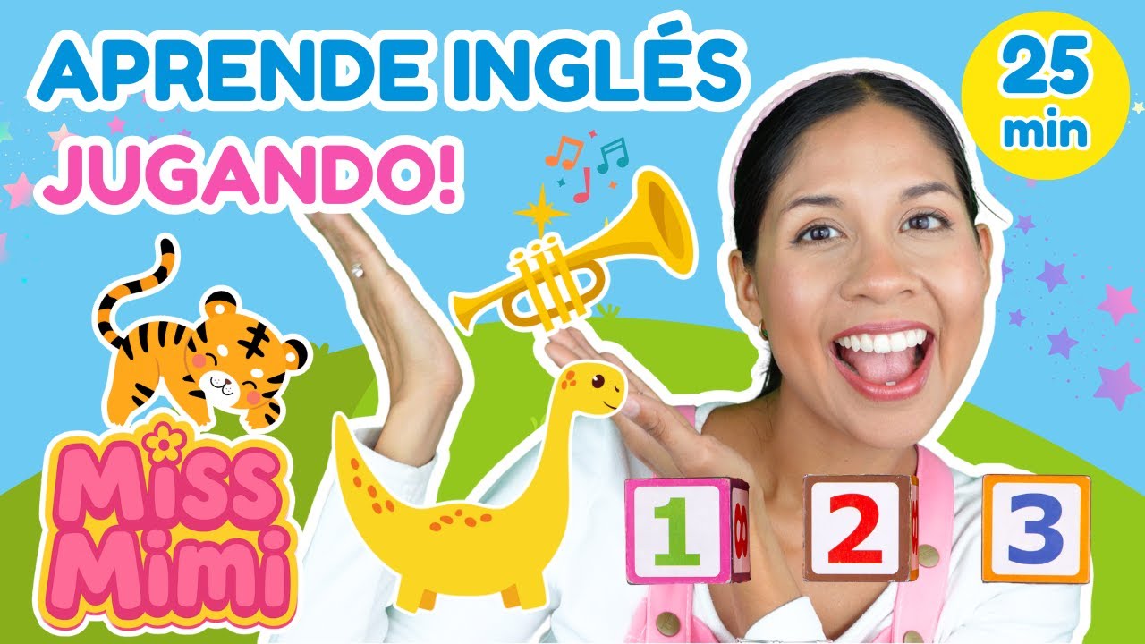 🌈🧠 ¡Aprende Inglés Jugando! Números, Colores y Animales para Niños | Educación Temprana Divertida