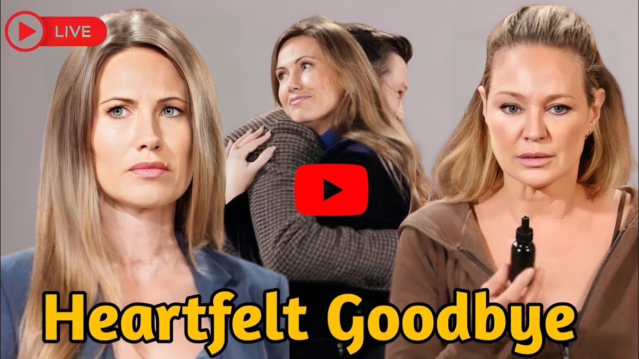 Heartfelt Goodbye:Vail Bloom&rsquo;s Exit Marks Heather&rsquo;s Fate ! Young & Restless !Very Heartbreaking😭News