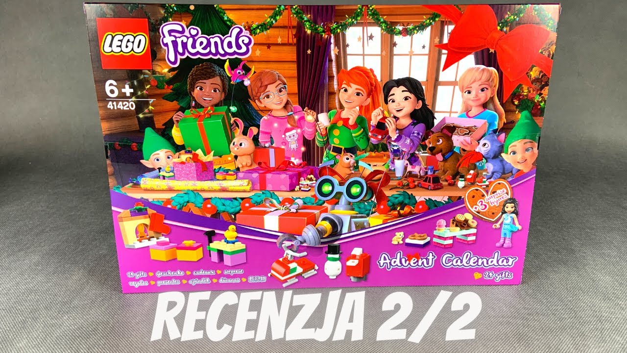 LEGO FRIENDS 41420 - KALENDARZ ADWENTOWY - RECENZJA 2/2