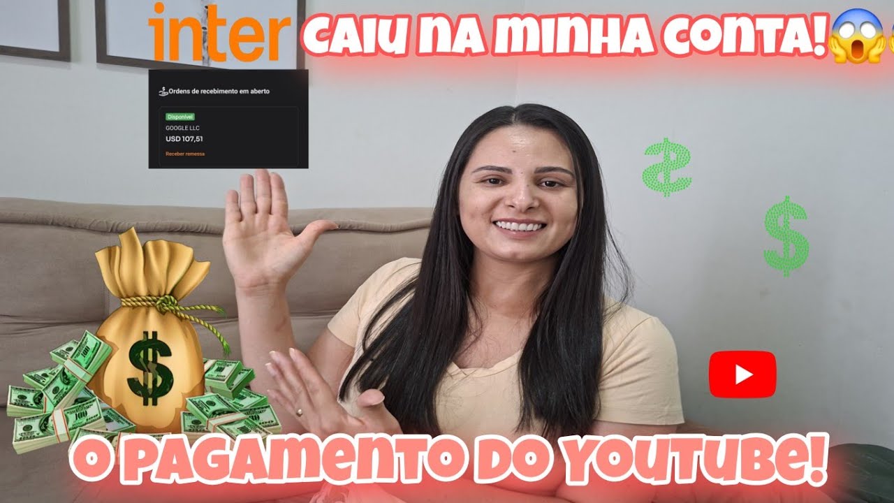 💰MEU PAGAMENTO DO YOUTUBE CAIU 🥹✨️ GRATIDÃO 🙏JYSSOZA 