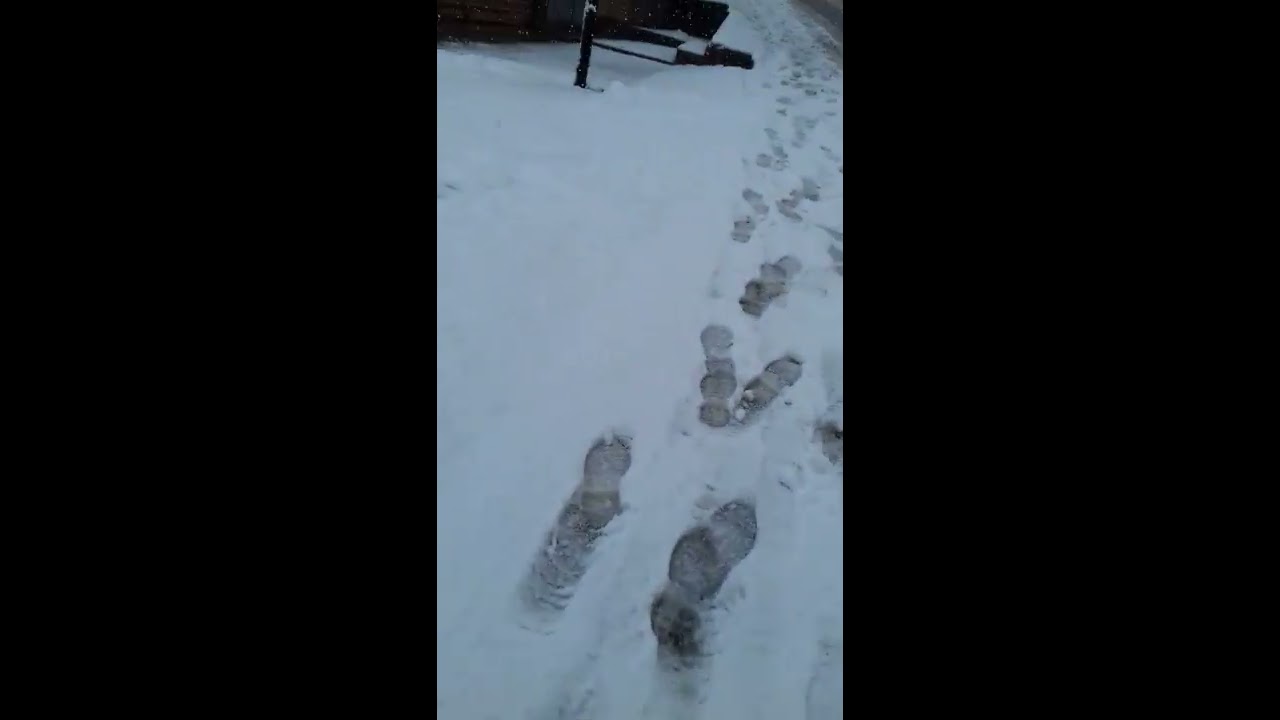 La neige de 26 février 2018 à Iguersafene