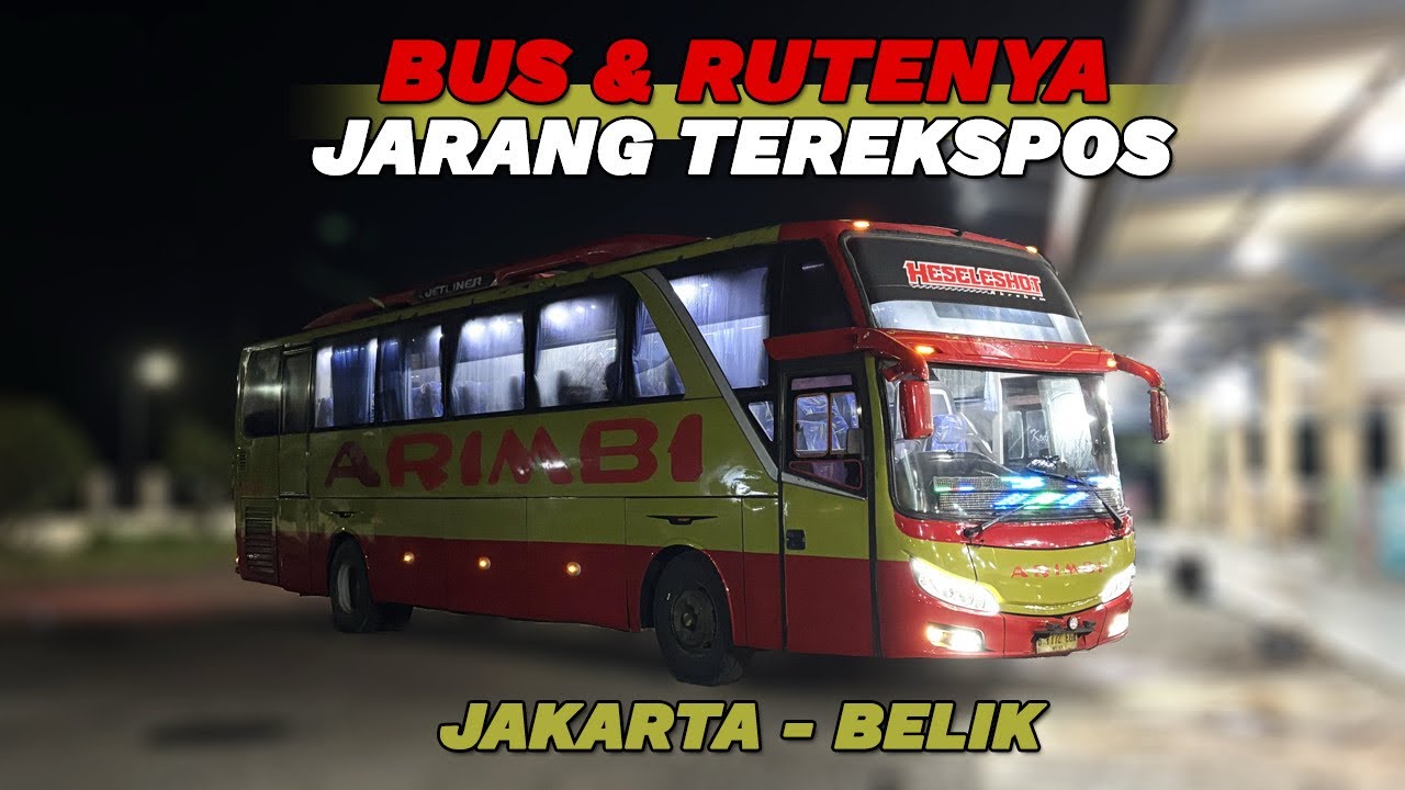 SUDAH LAMA TAPI JARANG TEREKSPOS | Trip Report PO Arimbi Jakarta - Belik