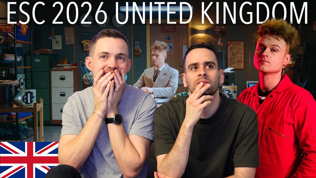 🇬🇧 UK EUROVISION 2026 REACTION - LOOK MUM NO COMPUTER - EINS, ZWEI, DREI - JURAVISION