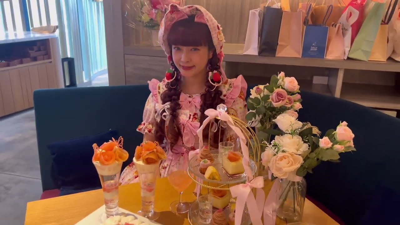【密着】41歳お誕生日お茶会🎂最高に幸せなロリータ でしたっ🎀