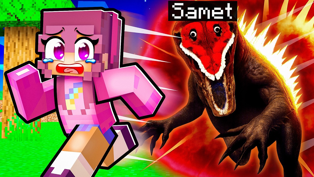 GER&Ccedil;EK&Ccedil;İ MINECRAFT&rsquo;ta ARKADAŞLARIMI KANLI GODZİLLA ile TROLLEDİM !! - Minecraft