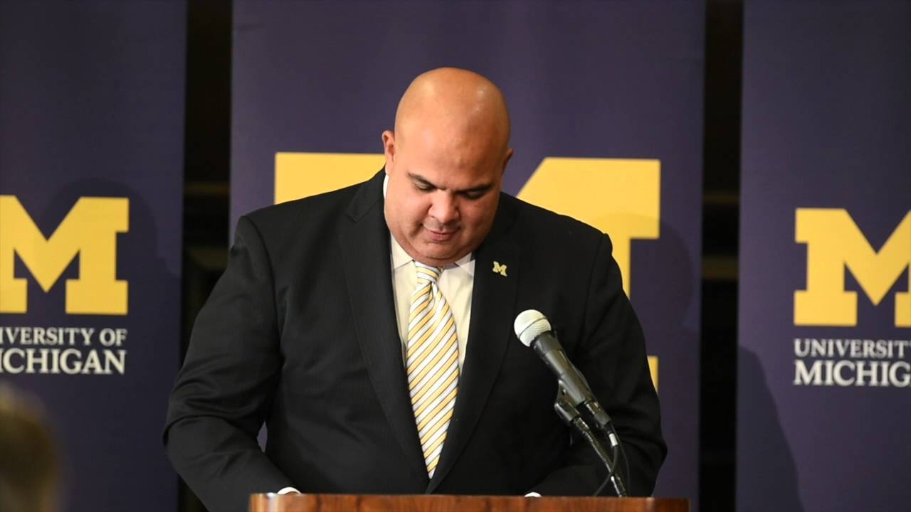 Watch Michigan introduce Warde Manuel as its next athletic director