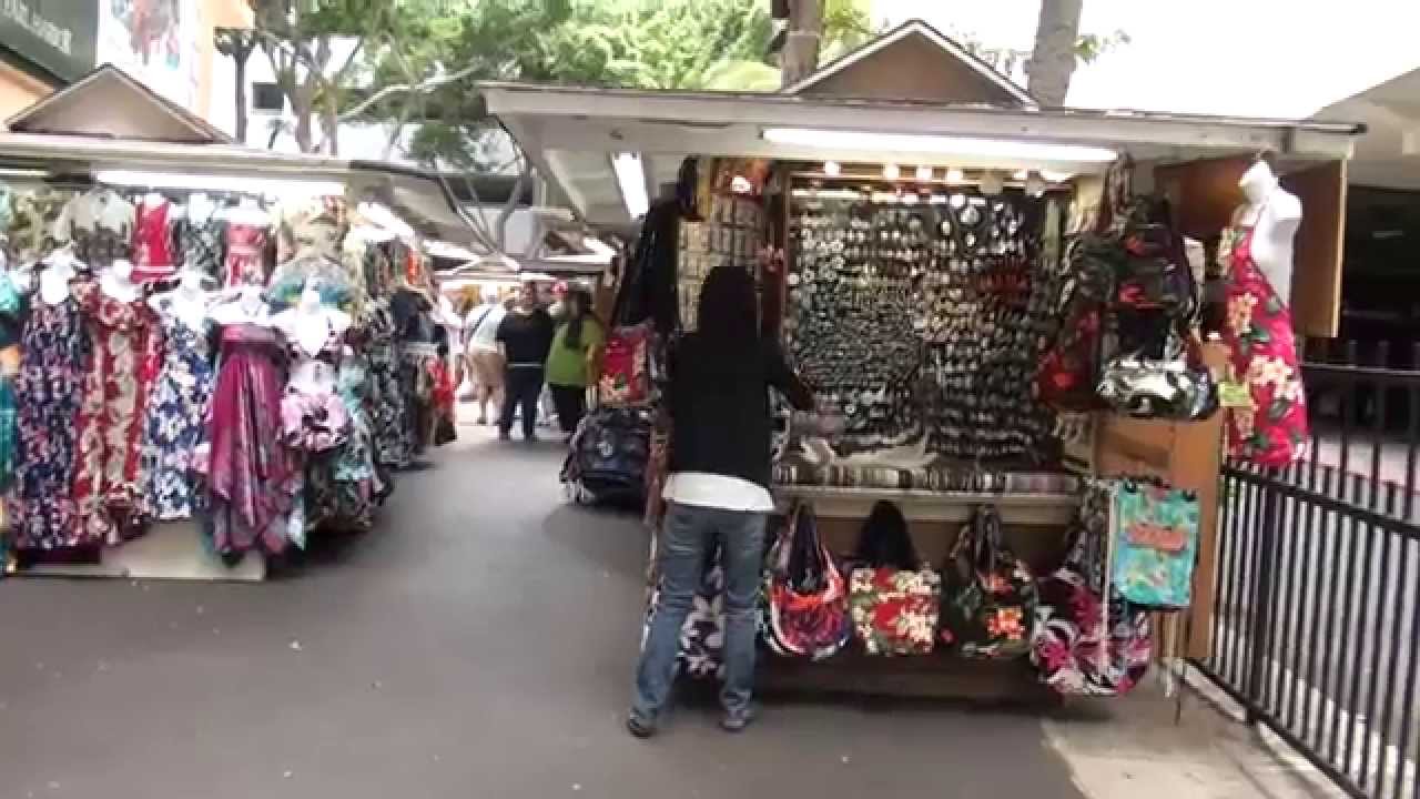 Hawaii Day 2 - Part 4 ~ 露店 Street Market ~