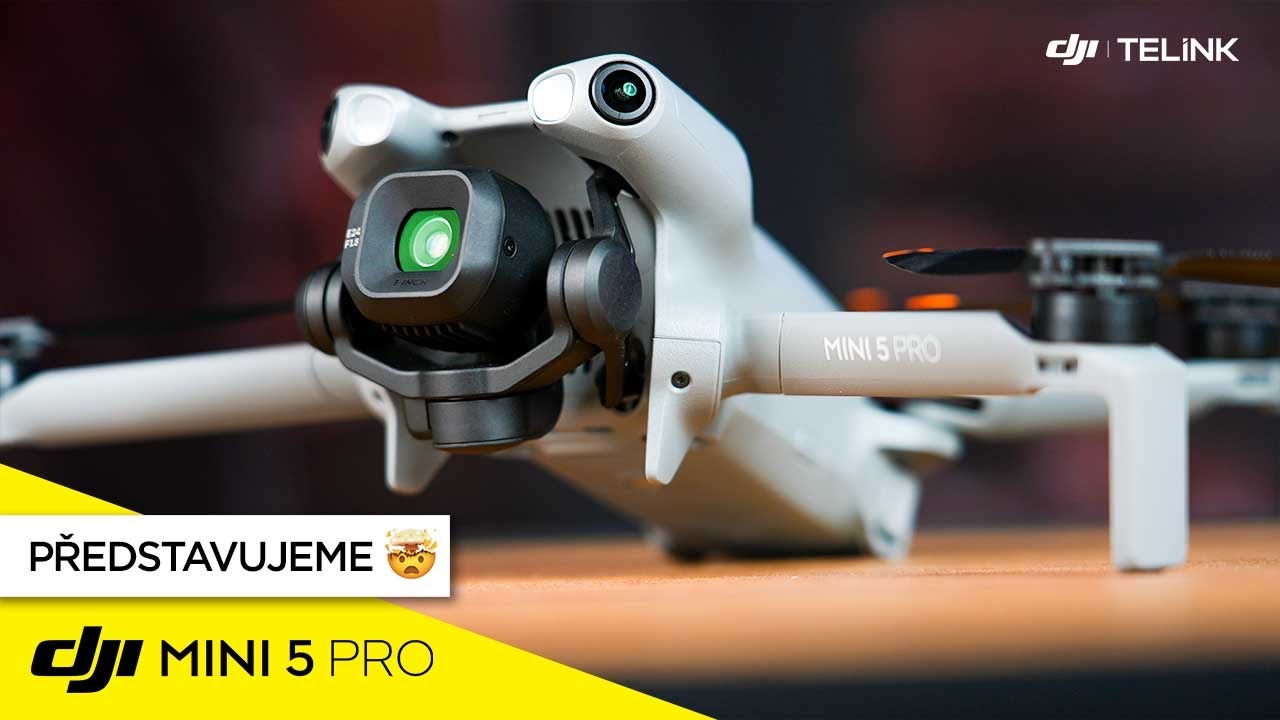 DJI MINI 5 PRO 🚀 MALÝ DRON, OBŘÍ VÝKON 🔥