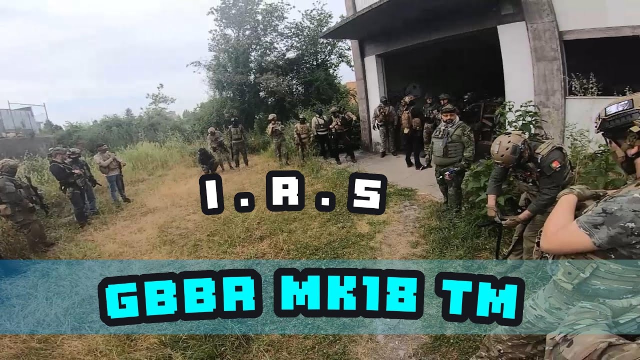 I.R.S CQB |AIRSOFT| Mk18 Tokyo Marui GBBR #airsoft #airsoftcqb #airsoftvideos #airsoftnation