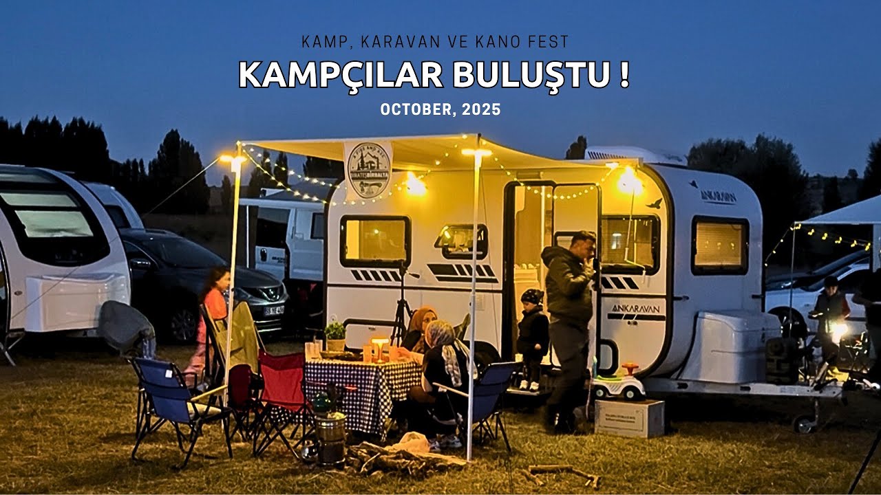 ВСТРЕЧА ТУРИСТОВ! 🚐 ФЕСТИВАЛЬ КЕМПИНГА, КАРАВАНОВ И КАНОЭ 🎉