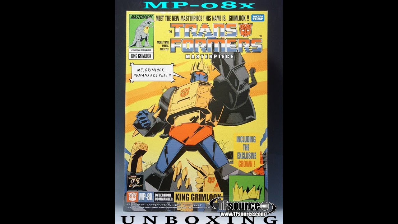 Transformers Masterpiece Mp-08x K.O. King Grimlock Figure