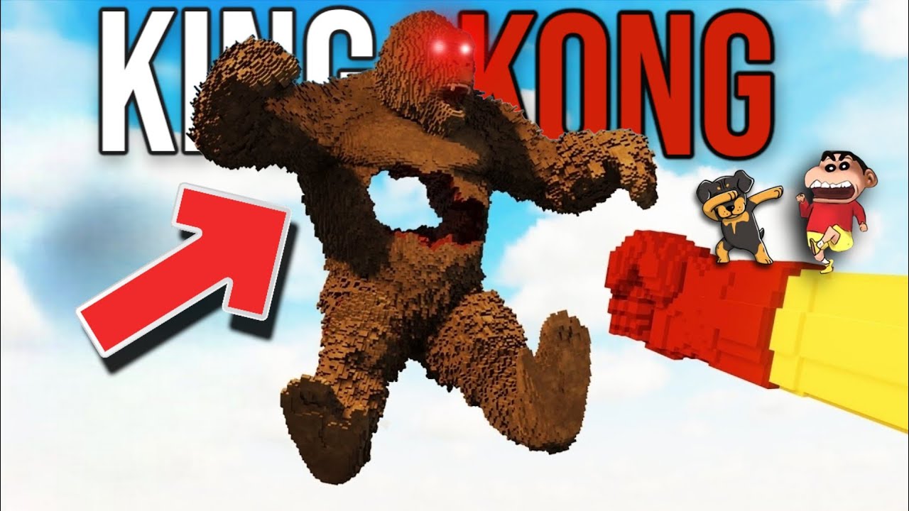 6 WAYS TO KILL THE EVIL KING KONG IN TEARDOWN WITH SHINCHAN AND CHOP | IAMBOLT GAMING