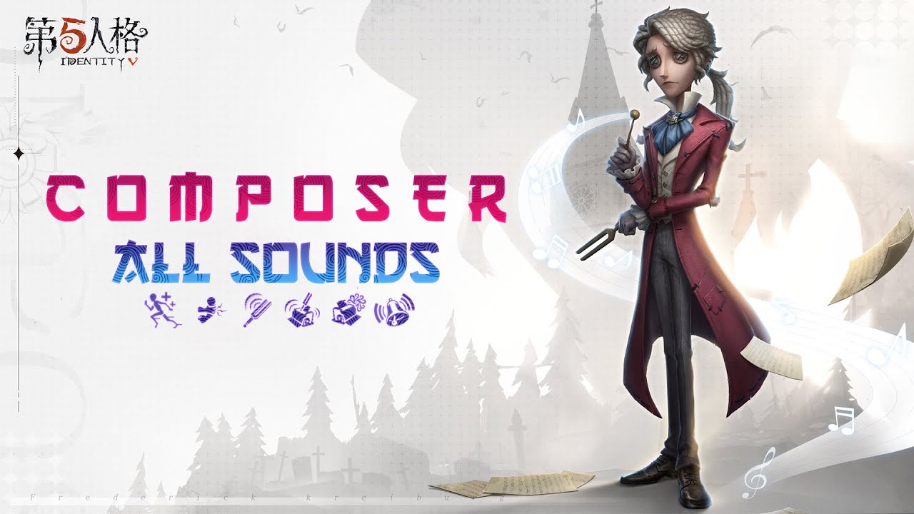 *NEW* Survivor - Composer / All Sounds / Skills Icons l Identity v