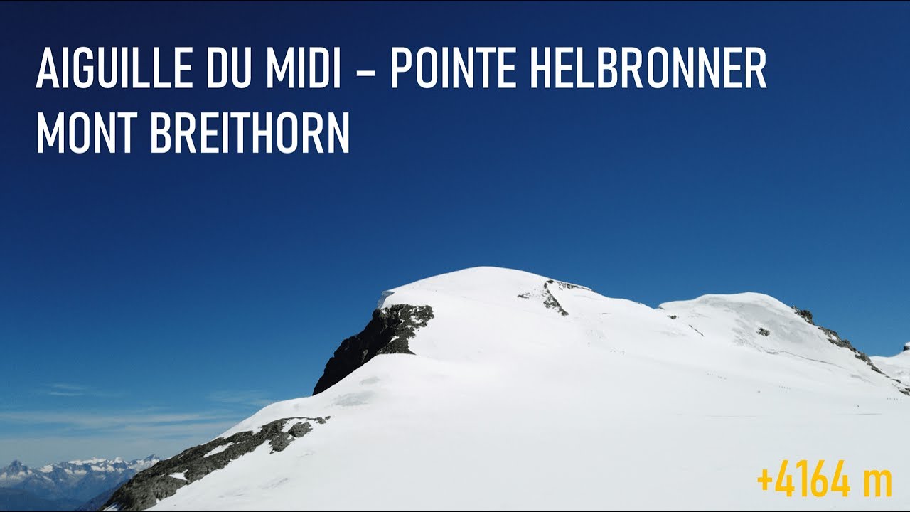Glacier du Géant & Breithorn (4164m)