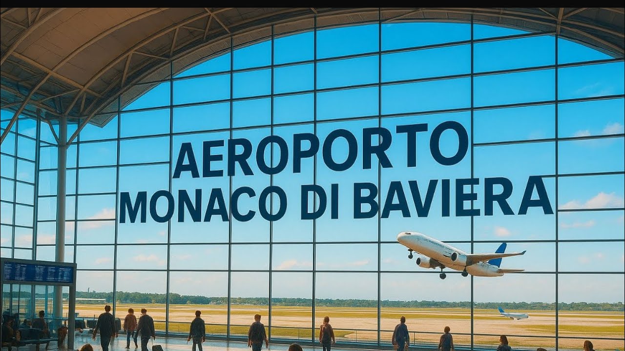 Aeroporto di Monaco di Baviera :tour interno !!!!!