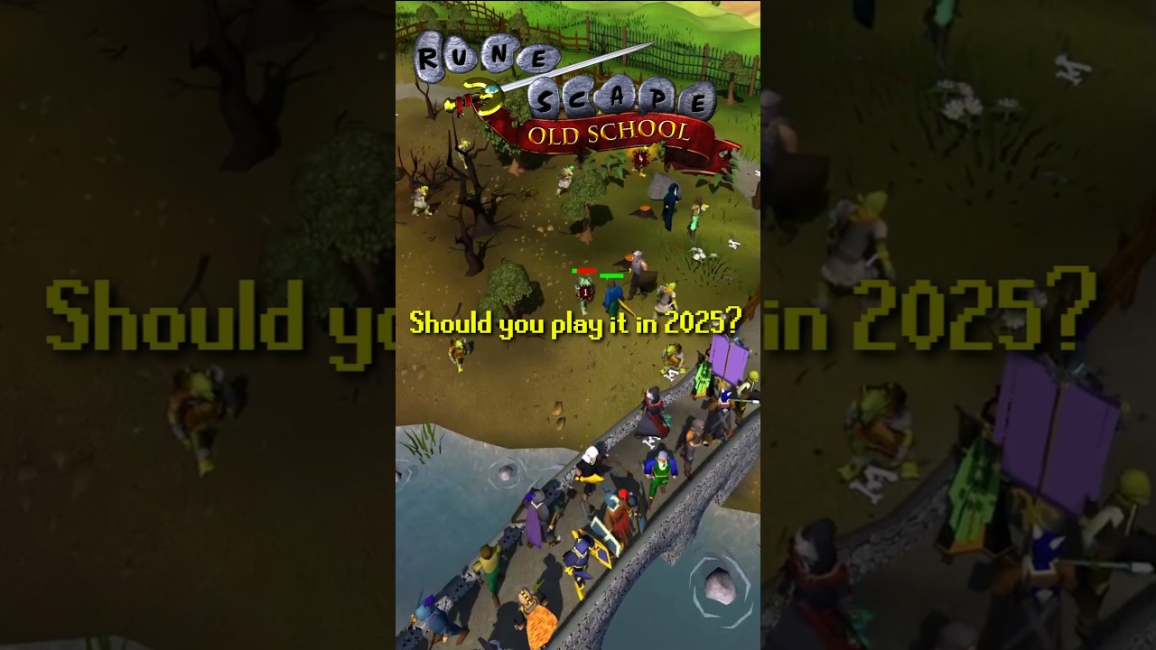 Old School Runescape, стоит ли играть в него в 2025 году? 🤔 #oldschoolrunescape #runescape #osrs ...
