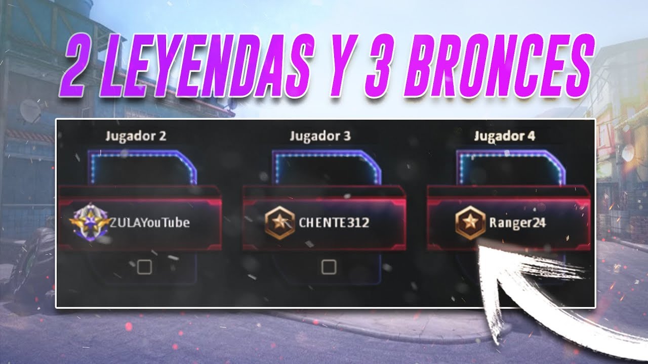 2 LEYENDAS Y 3 BRONCES (competitivo) - Zula