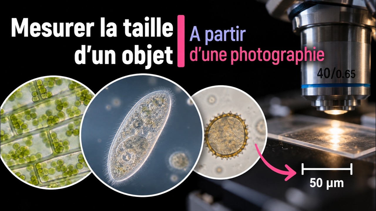 Mesurer la taille d'un objet