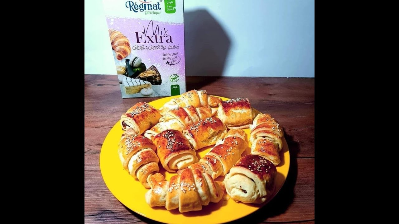 🥐croissant et pain au chocolat sans gluten /كرواسون بدون غلوتين 🥐