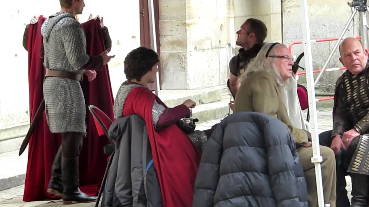 Merlin Behind the Scenes - Pierrefons June 2012
